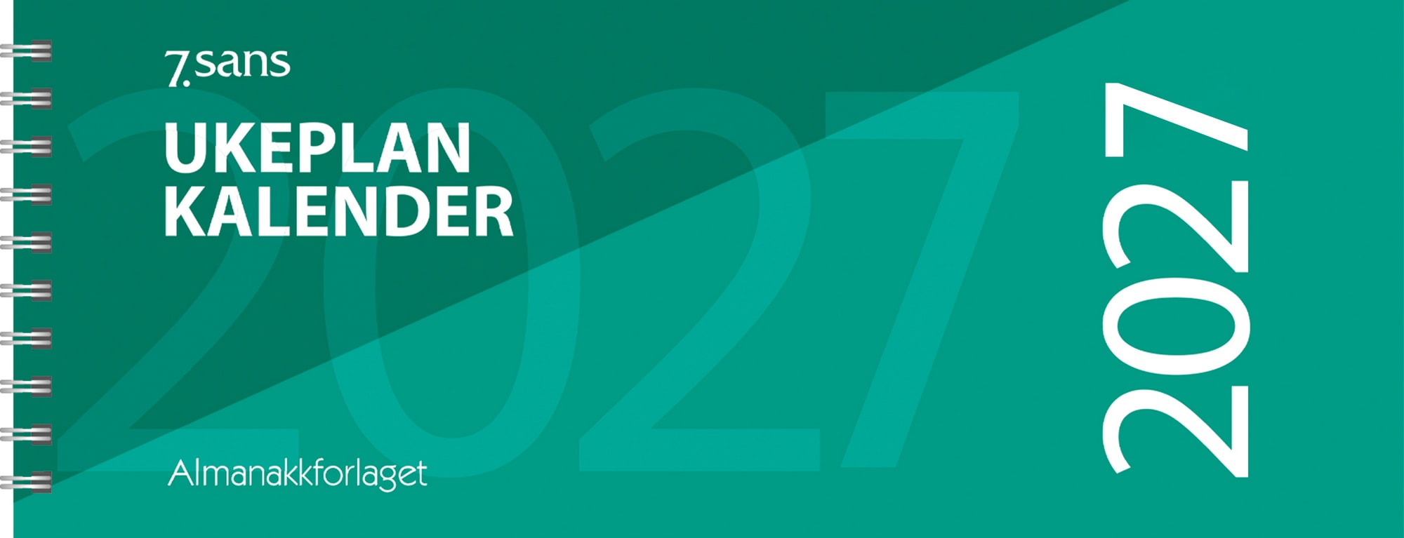 Ukeplankalender spiral 2026