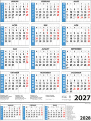 Årskalender 2026