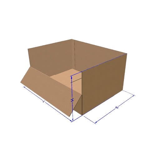 Pallecontainer 1/2 775x578x800/400mm