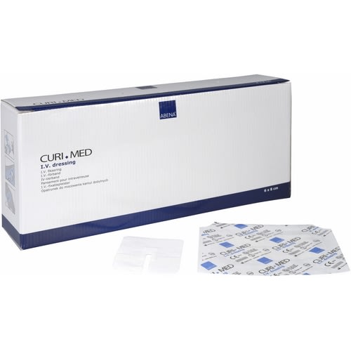 Bandasje fiksering IV Curi-Med 8x6cm