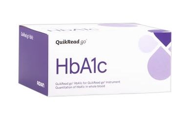 Test HbA1c QuikRead go 25 stk