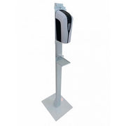 Gulvstativ for skumsåpe/desinf. hvit