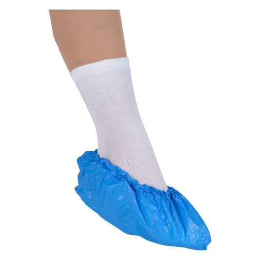 Skoovertrekk 41x15cm 35my blå XL