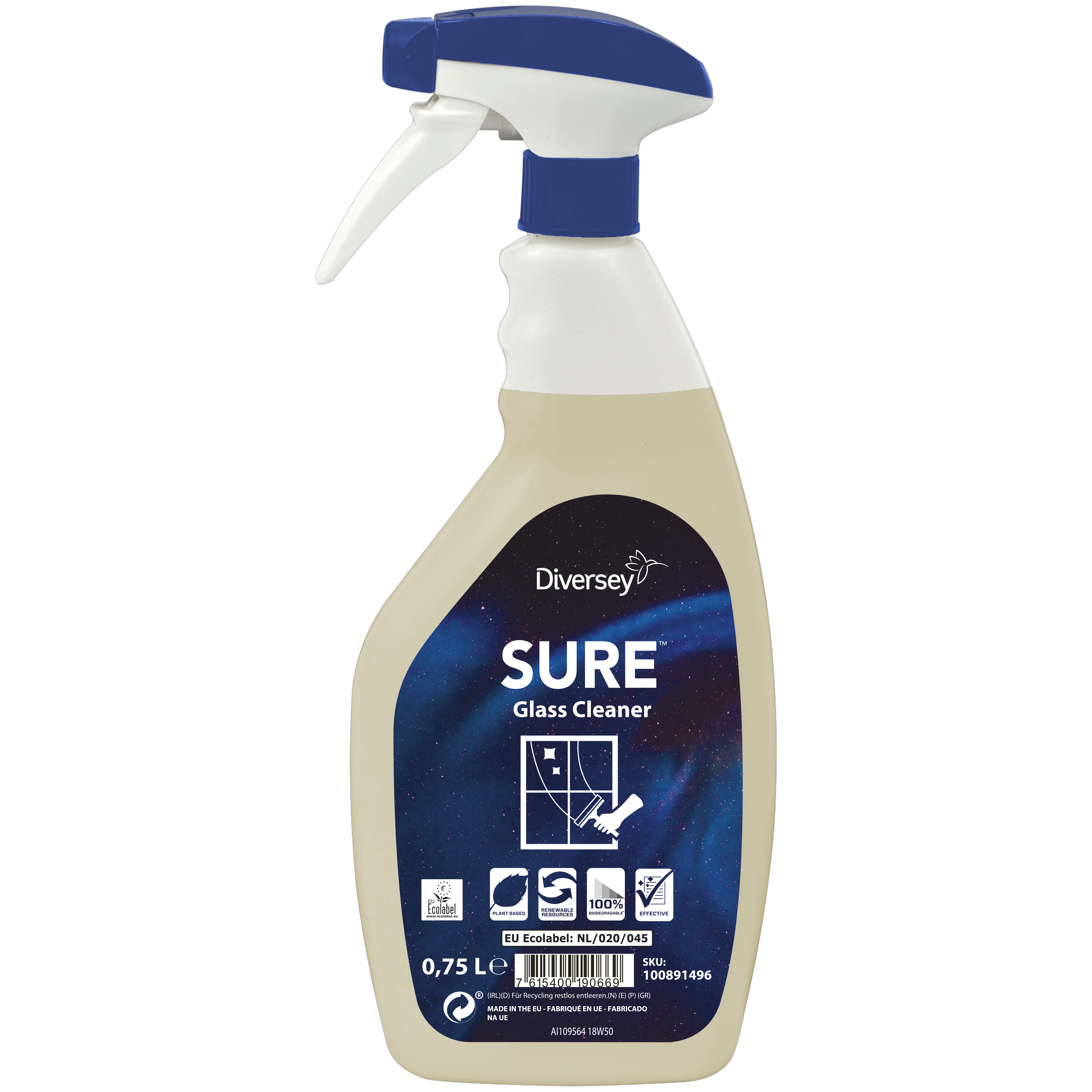 Glasspuss SURE 750ml