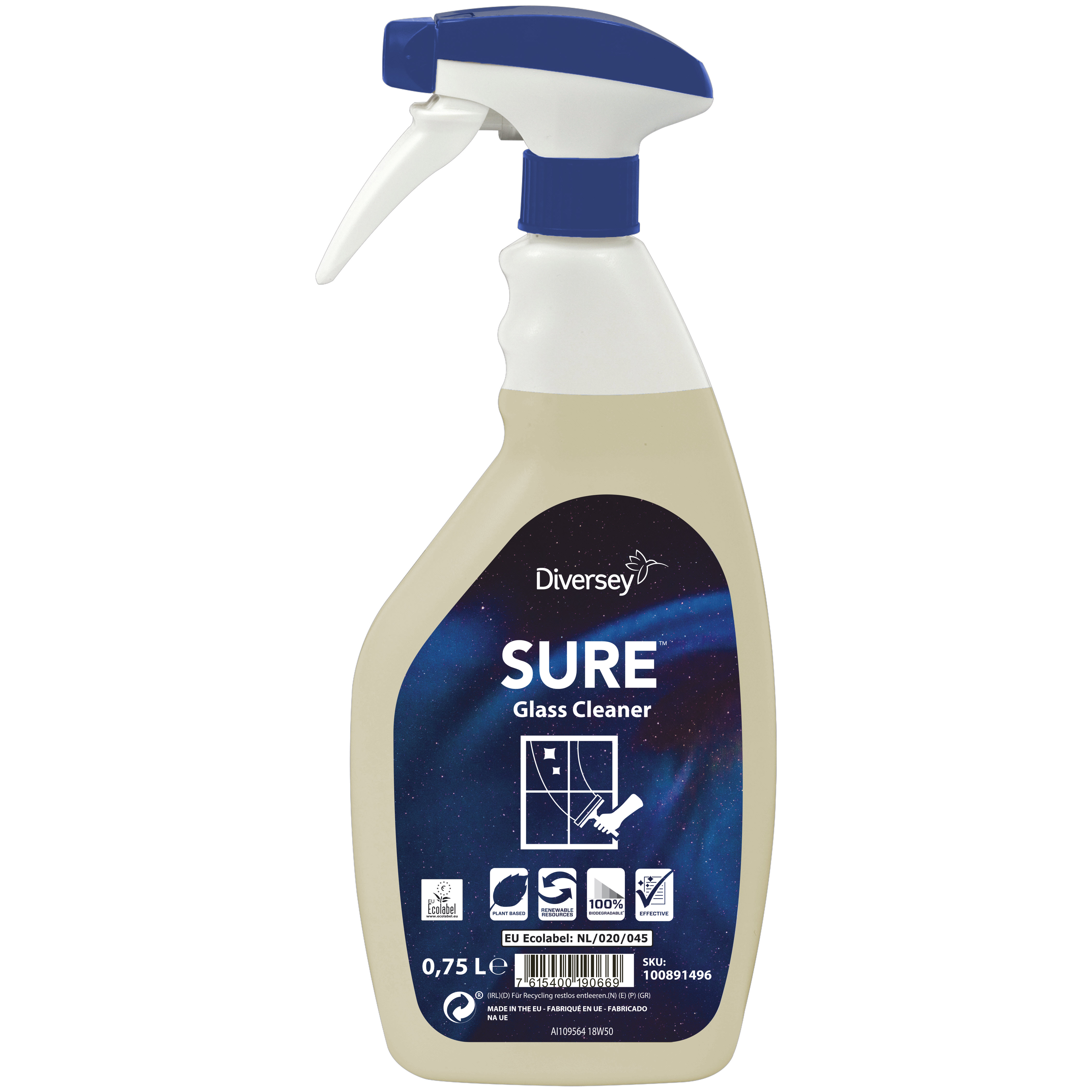 Glasspuss SURE 750ml