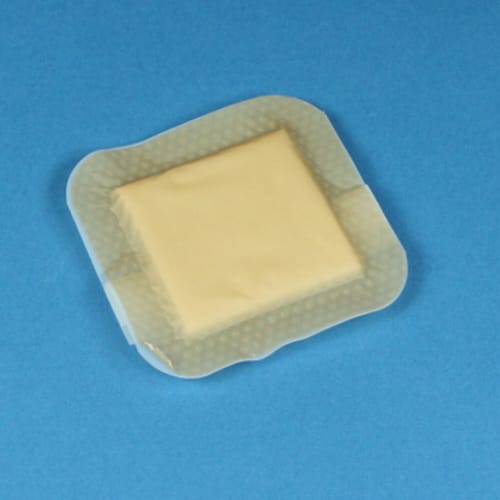 Bandasje skum silikon m/klebekant 10x10