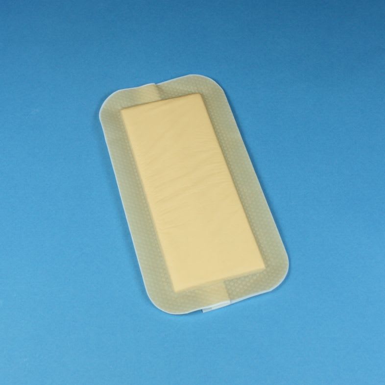 Bandasje skum silikon m/klebekant 10x20