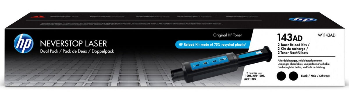 Toner HP 143A Neverstop Reload kit 2,5k