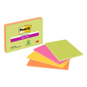 Notatblokk Post-it SS 101x152 Assortert