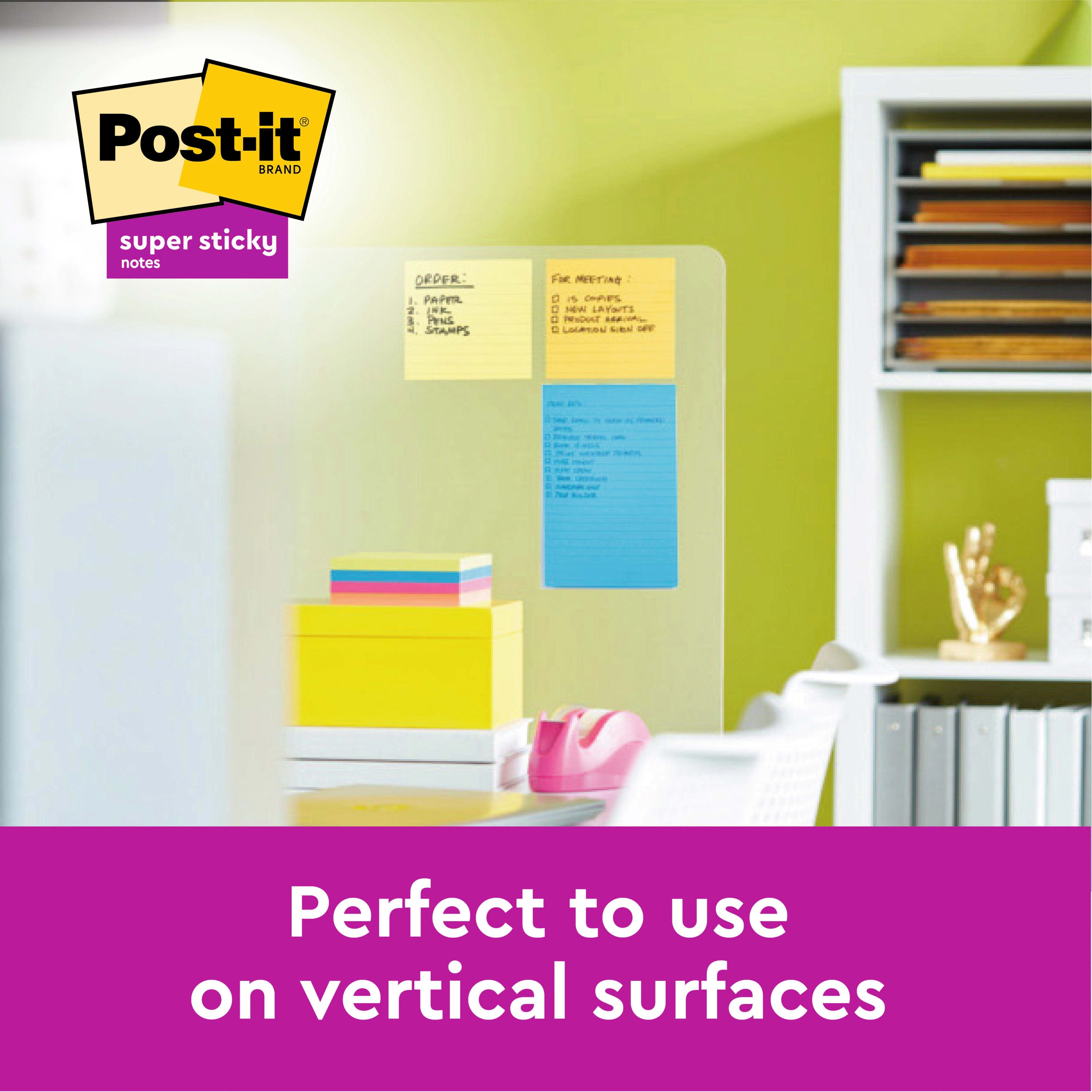 Notatblokk Post-it SS 101x152 Assortert