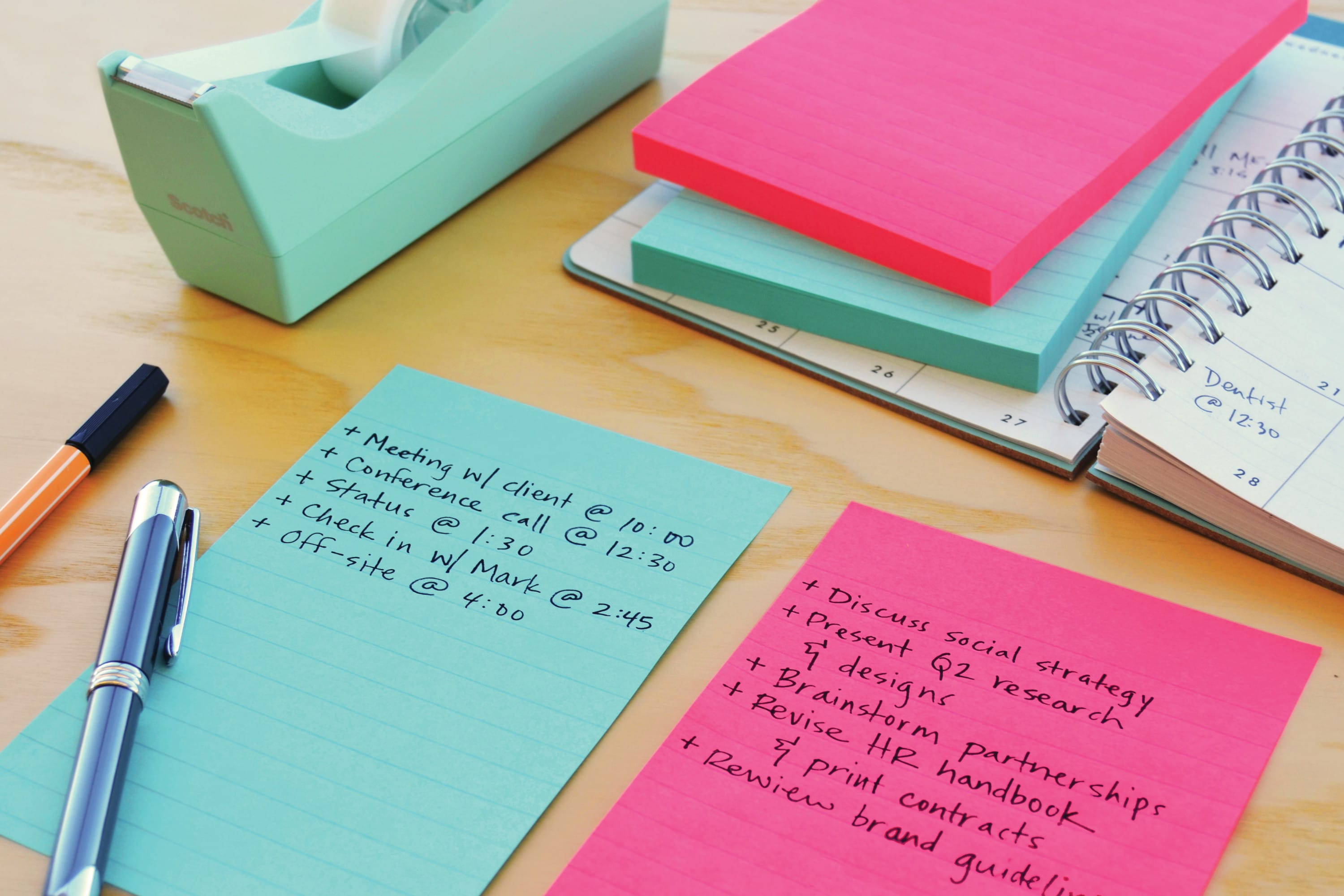 Notatblokk Post-it SS linjer 101x152 Ass