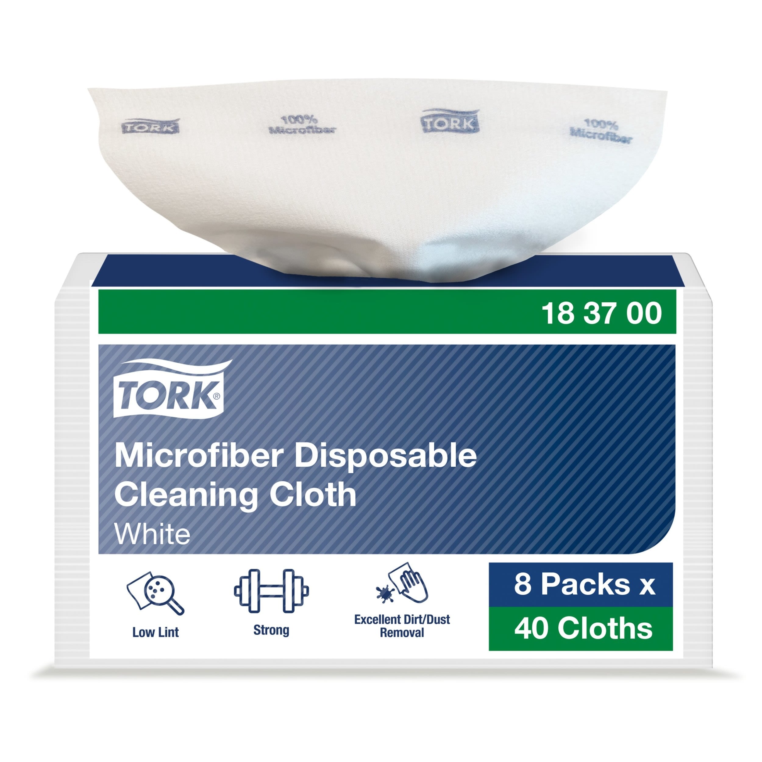 Tork Engangsklut Mikrofiber 29,5x34cm 320 stk