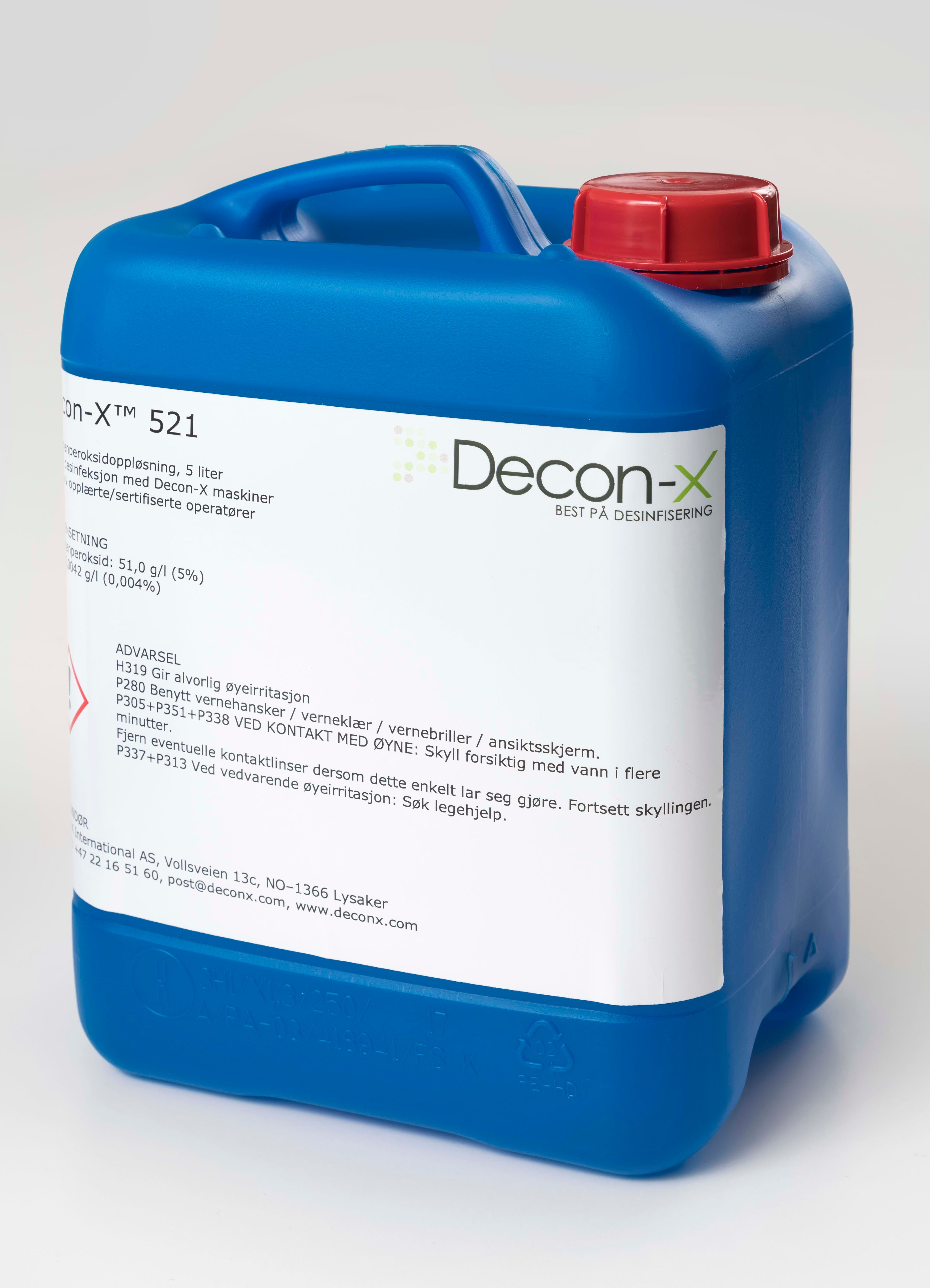 Desinfeksjonsvæske Decon-X DX521 5L