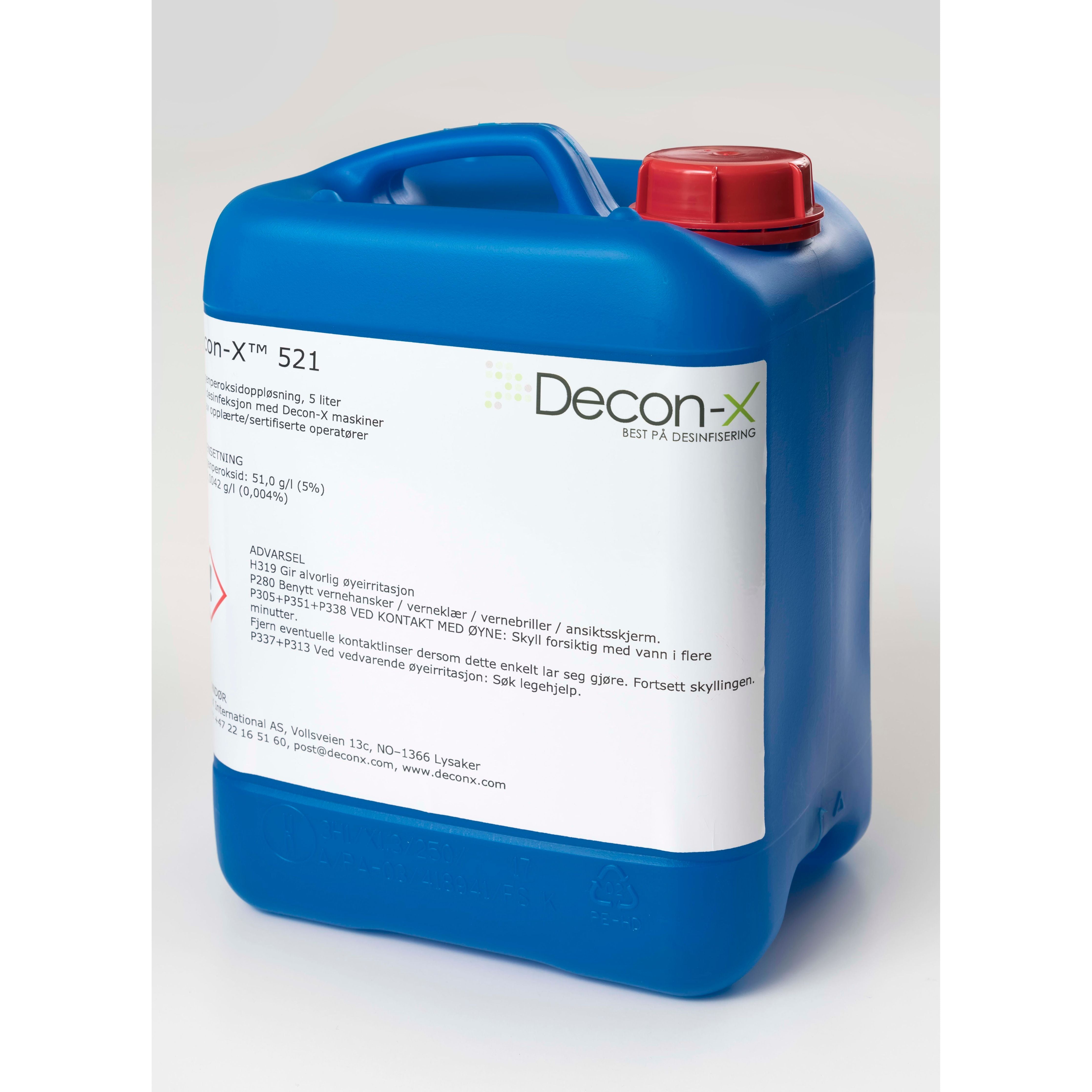 Desinfeksjonsvæske Decon-X DX521 5L