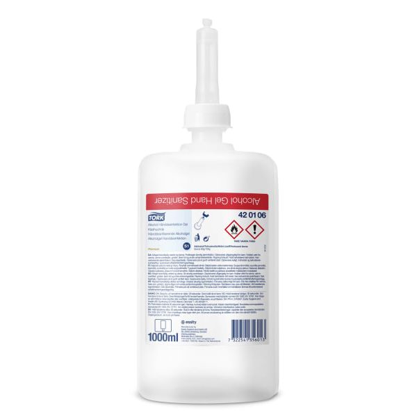 Desinfeksjon hånd gel Tork S1 1l