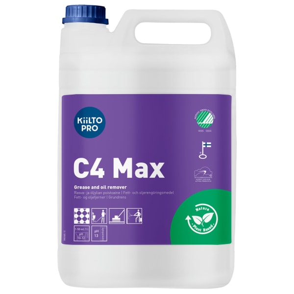 Grovrengjøring Kiilto C4 Max 5l