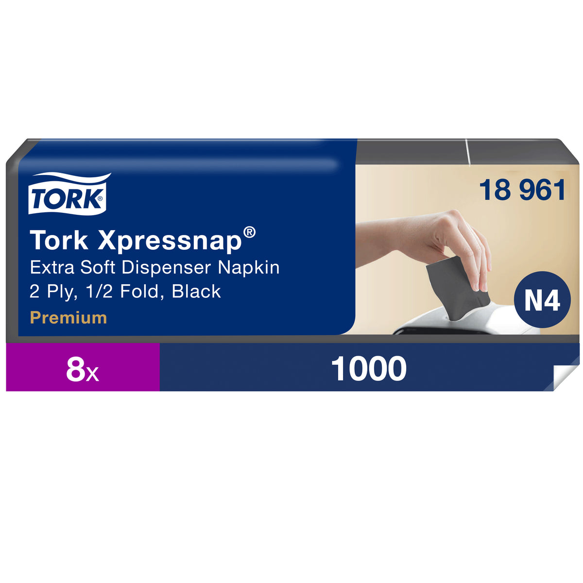 Dispenserserv. 2-lag sort