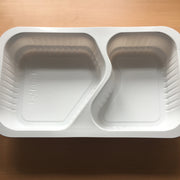 2 rom Middagsbeger 1L hvit