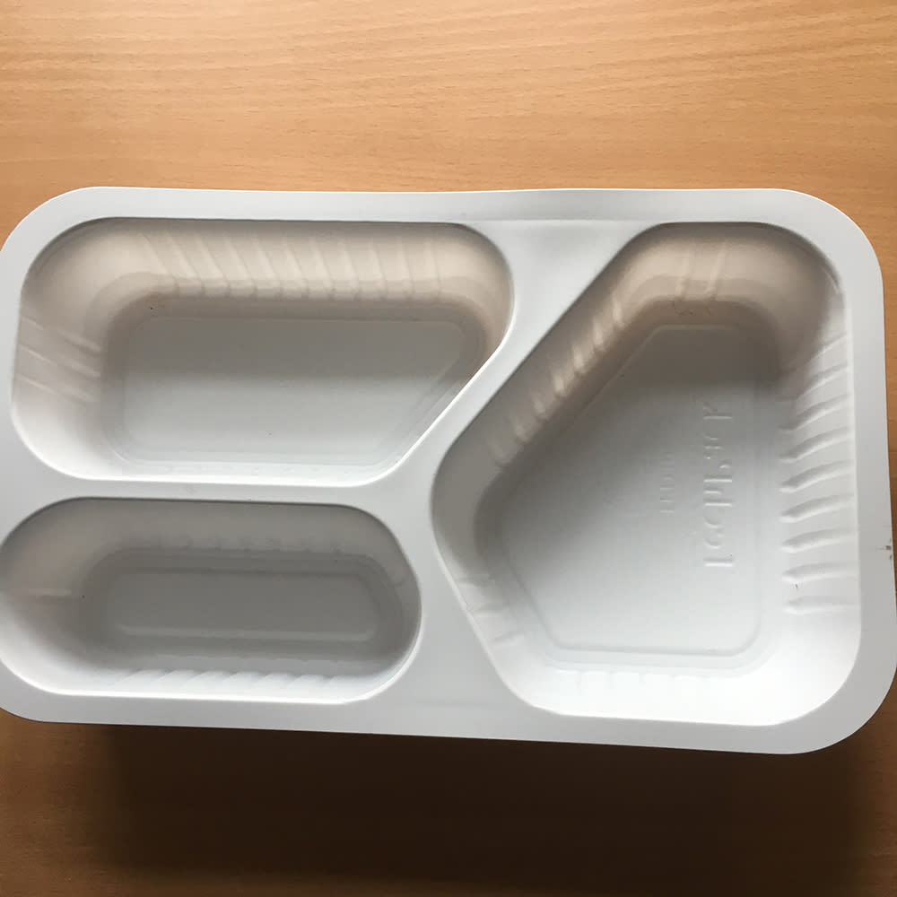 3 rom Middagsbeger 1L hvit