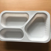 3 rom Middagsbeger 1L hvit