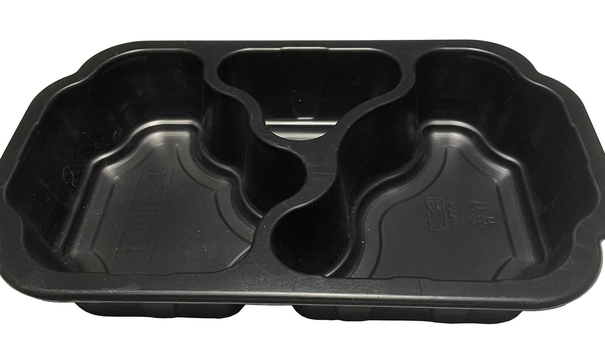 3 rom Middag/take away 1L sort