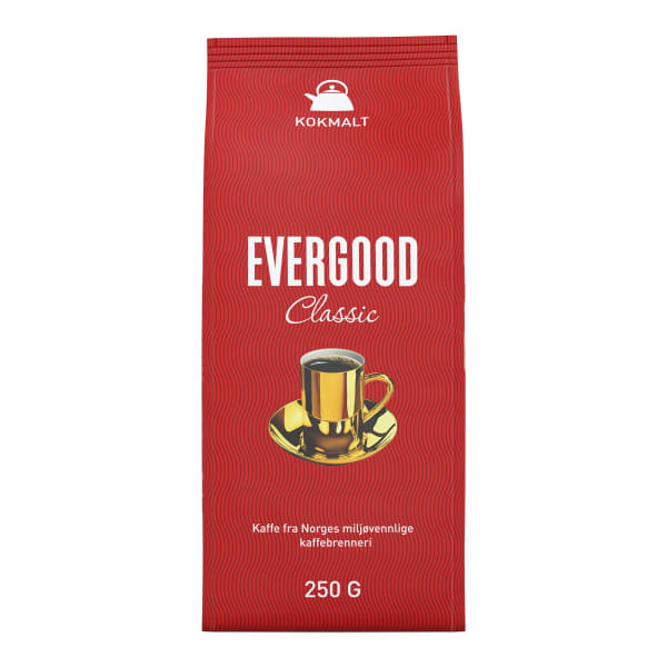 Kaffe Evergood Classic kokmalt 250g