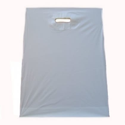 Bærepose 55x50/8cm 60my hvit