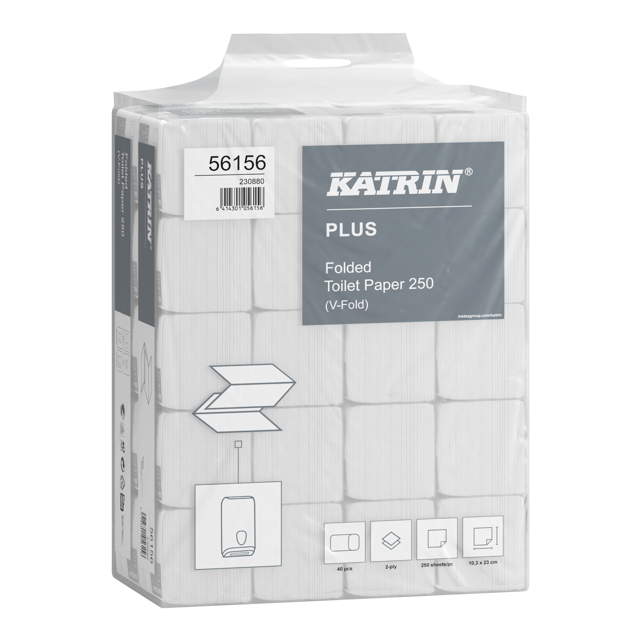 Toa Katrin Plus foldet 10.000 ark 2l