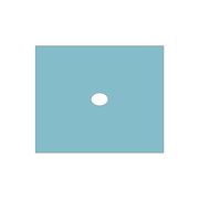 Oppdekking Hullduk u/lim 50x60cm