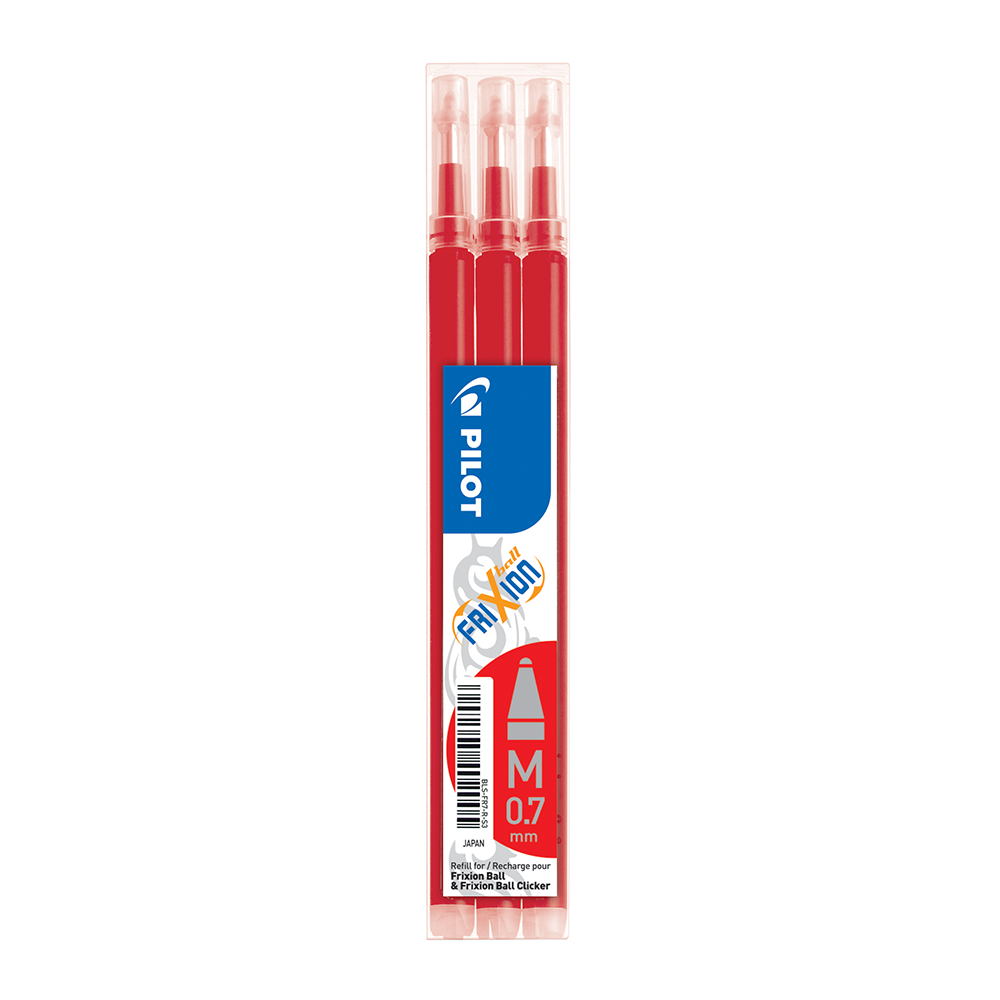 Rollerpenn Pilot Frixion refill 0,7 Rød