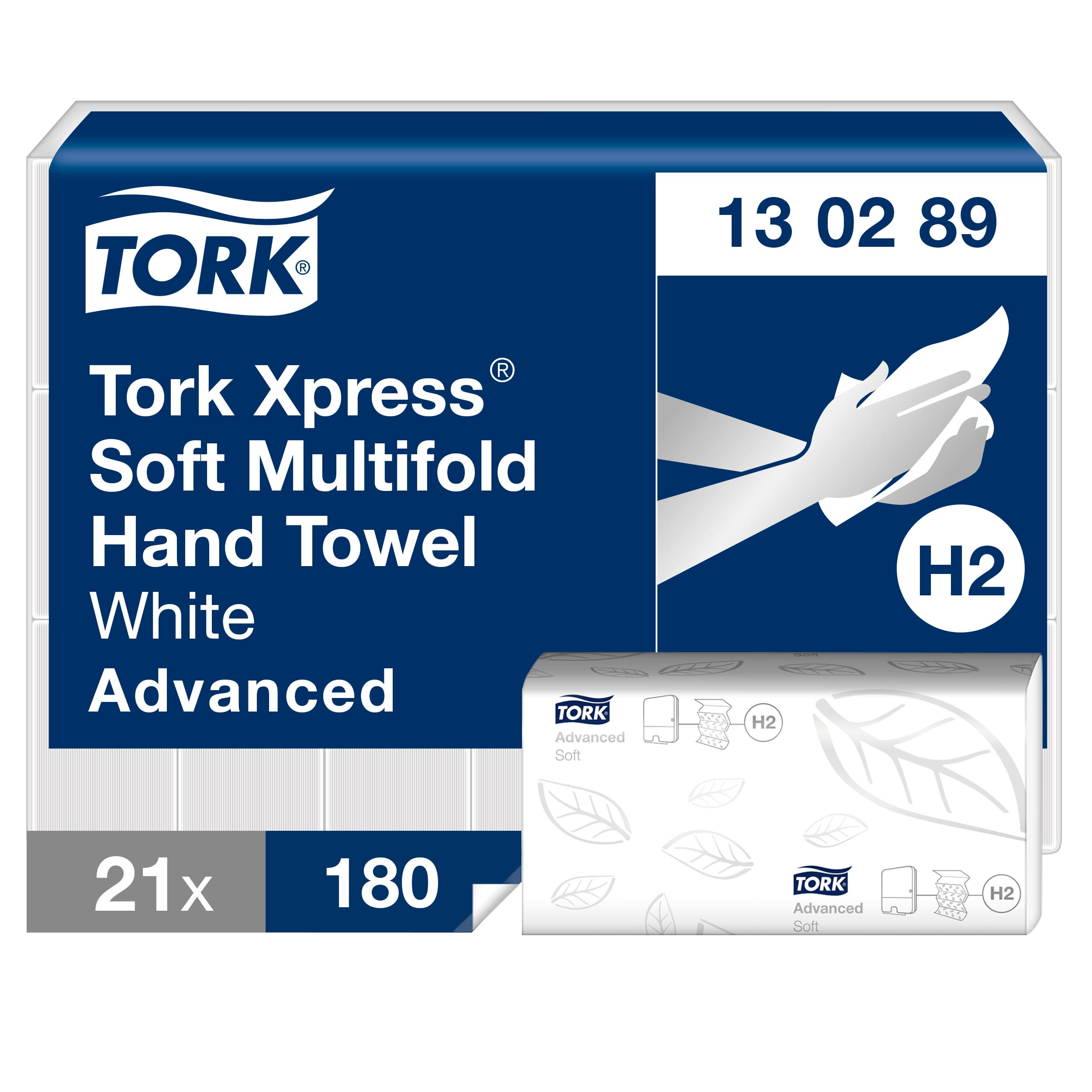 Håndtørkpapir foldet H2 Xpress Advanced Soft
