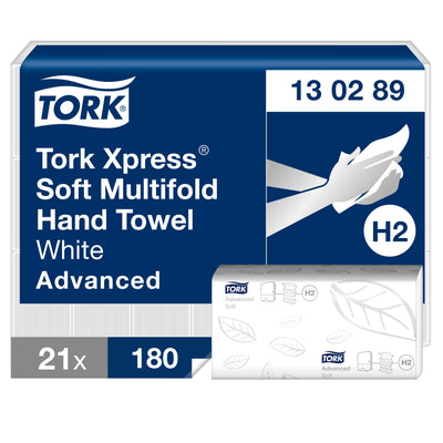 Håndtørkpapir foldet H2 Xpress Advanced Soft