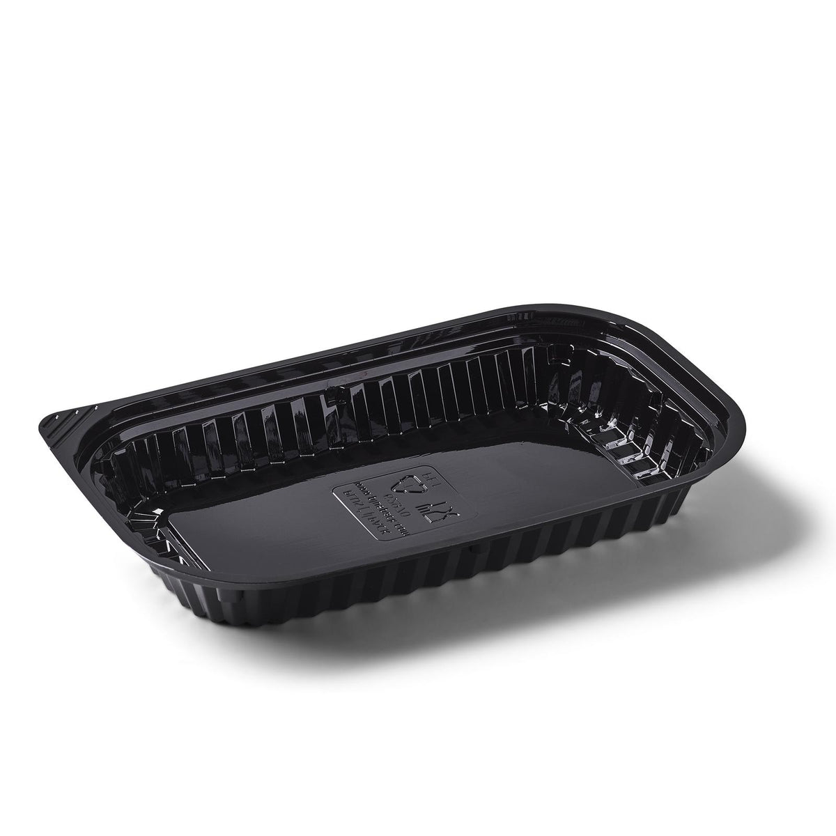 Brett sushi 228x140x29mm, sort