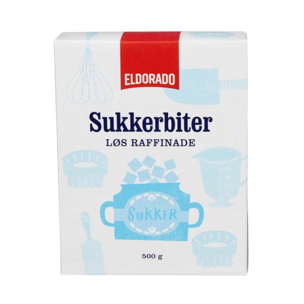 Sukkerbiter løs raffinade 1/2kg