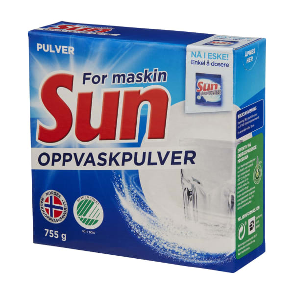 Oppvask SUN maskinoppvaskpulver 755g