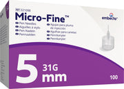 Kanyle f/insulinpenn 31G 5mm