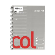 Collegeblokk A5 linjert 4 hull