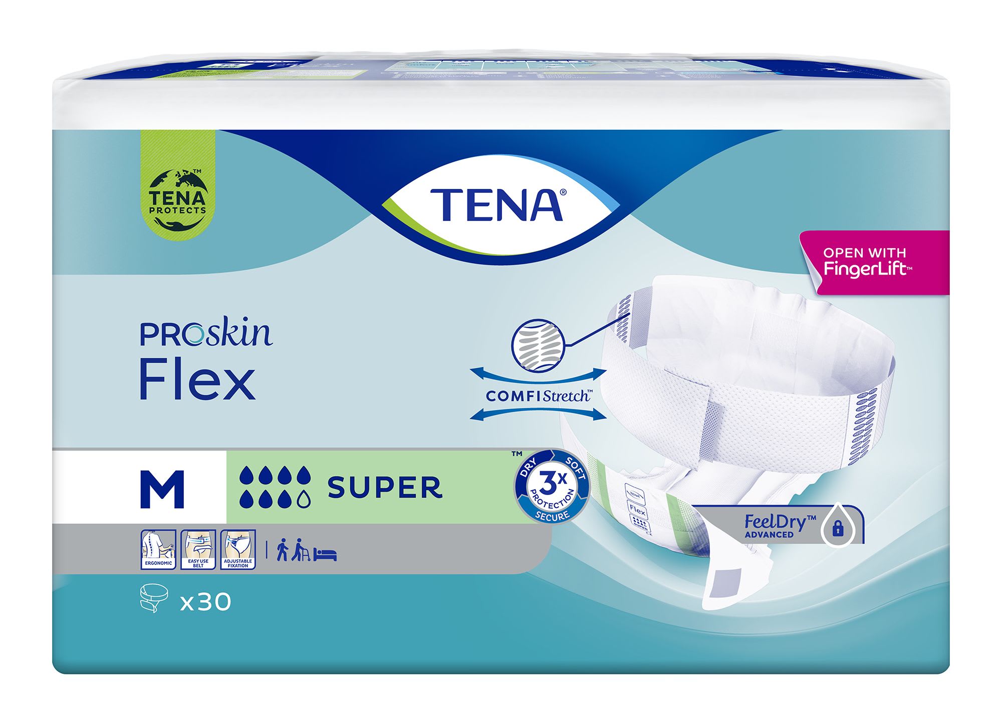 Bleie TENA Flex Super M