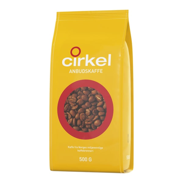 Kaffe Cirkel filtermalt 500g