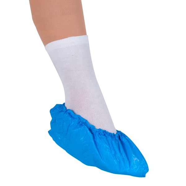 Skoovertrekk 41x15cm 50my blå XL