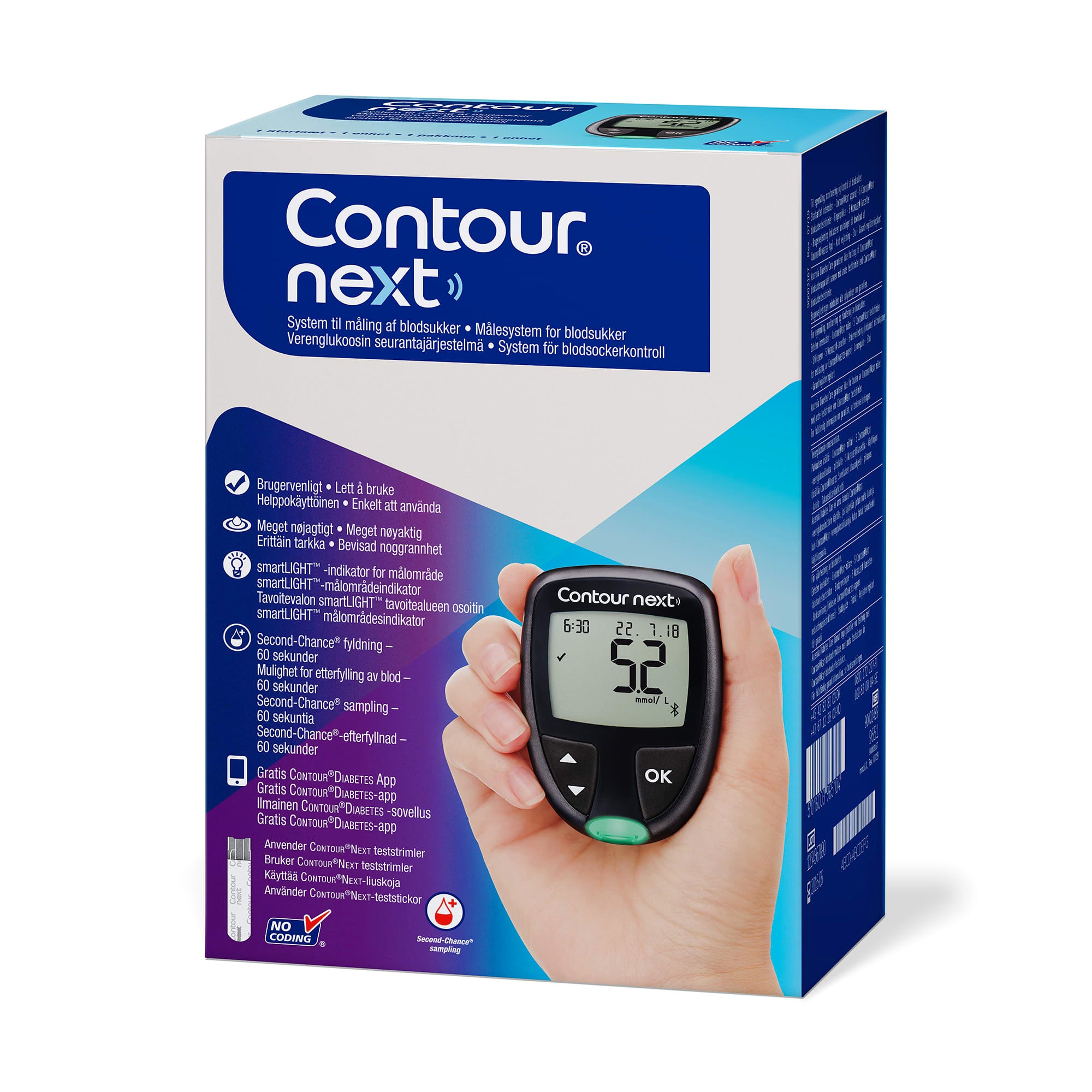 Instrument blodsukker Contour Next