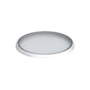 Lokk til spann 10,3l hvit