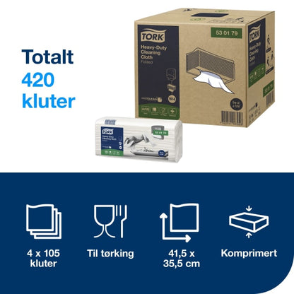 Rengjøringsklut Sterk Tork W4