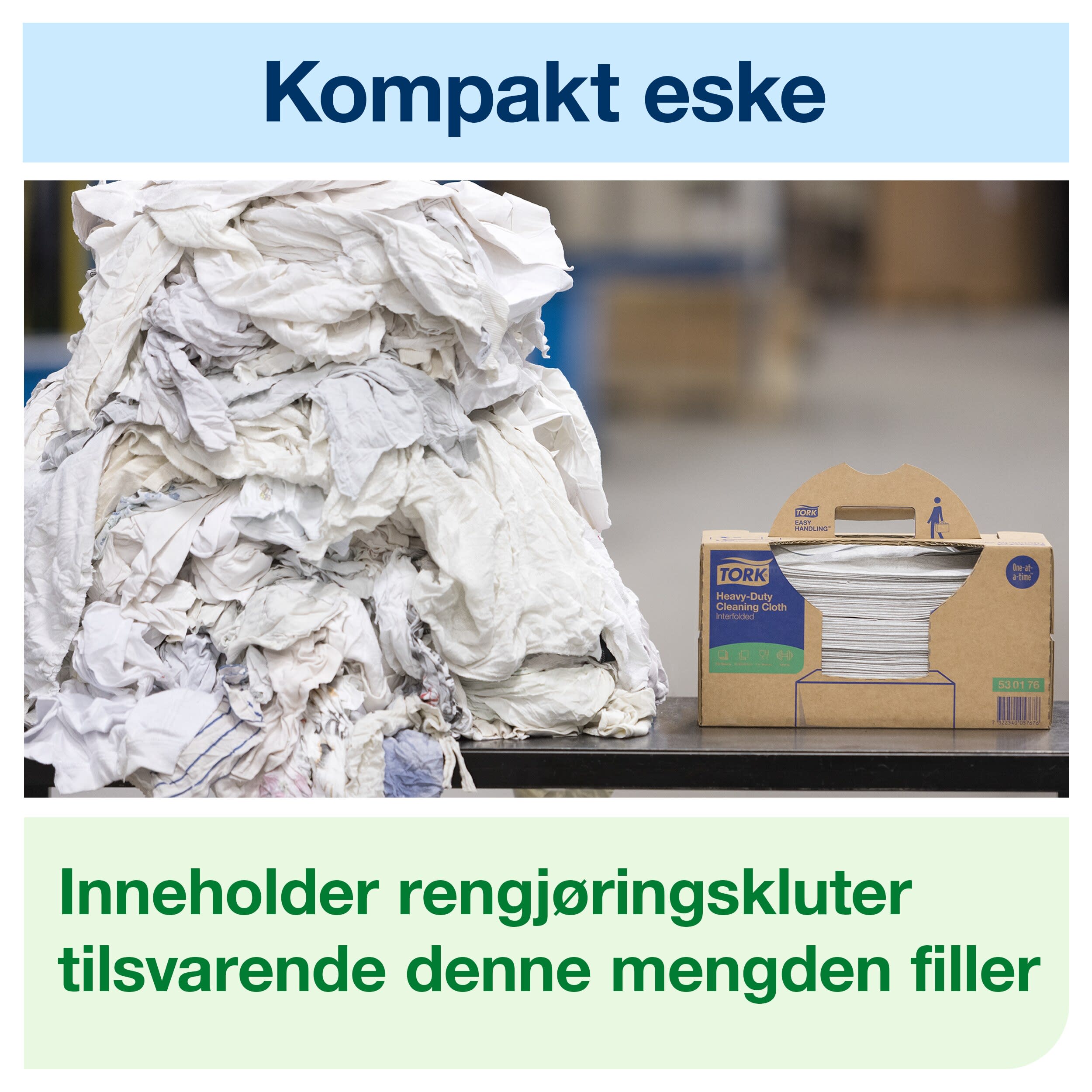 Industriklut Tork W7 Handybox grå