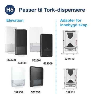 Håndtørk H5 Tork PeakServe Advanced 1l