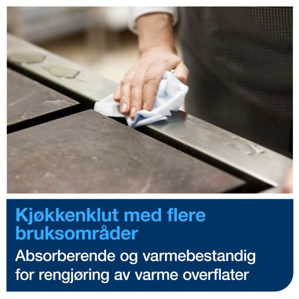 Rengjøringsklut Kjøkken Sterk Tork W4