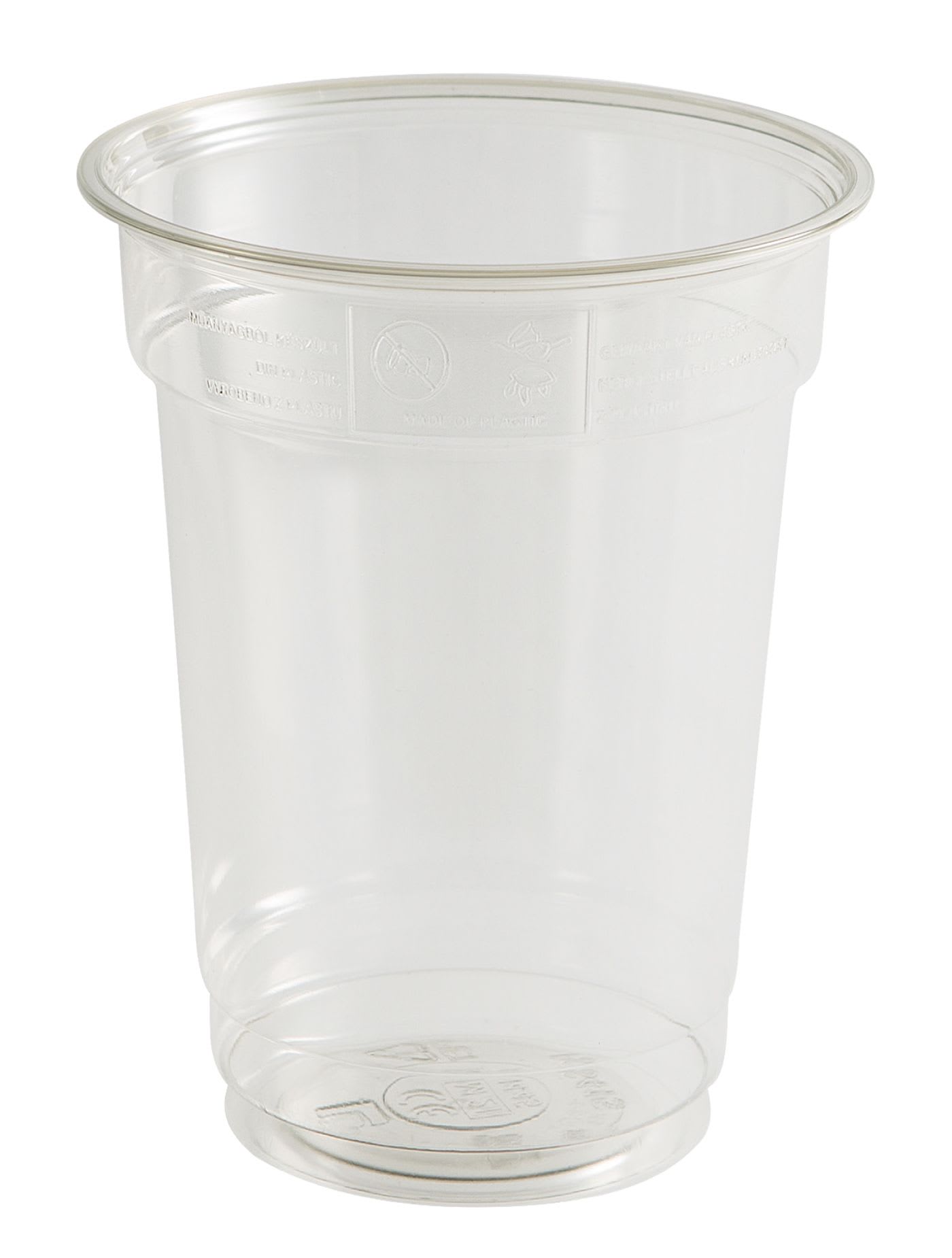 Glass plast 300/360ml RPET