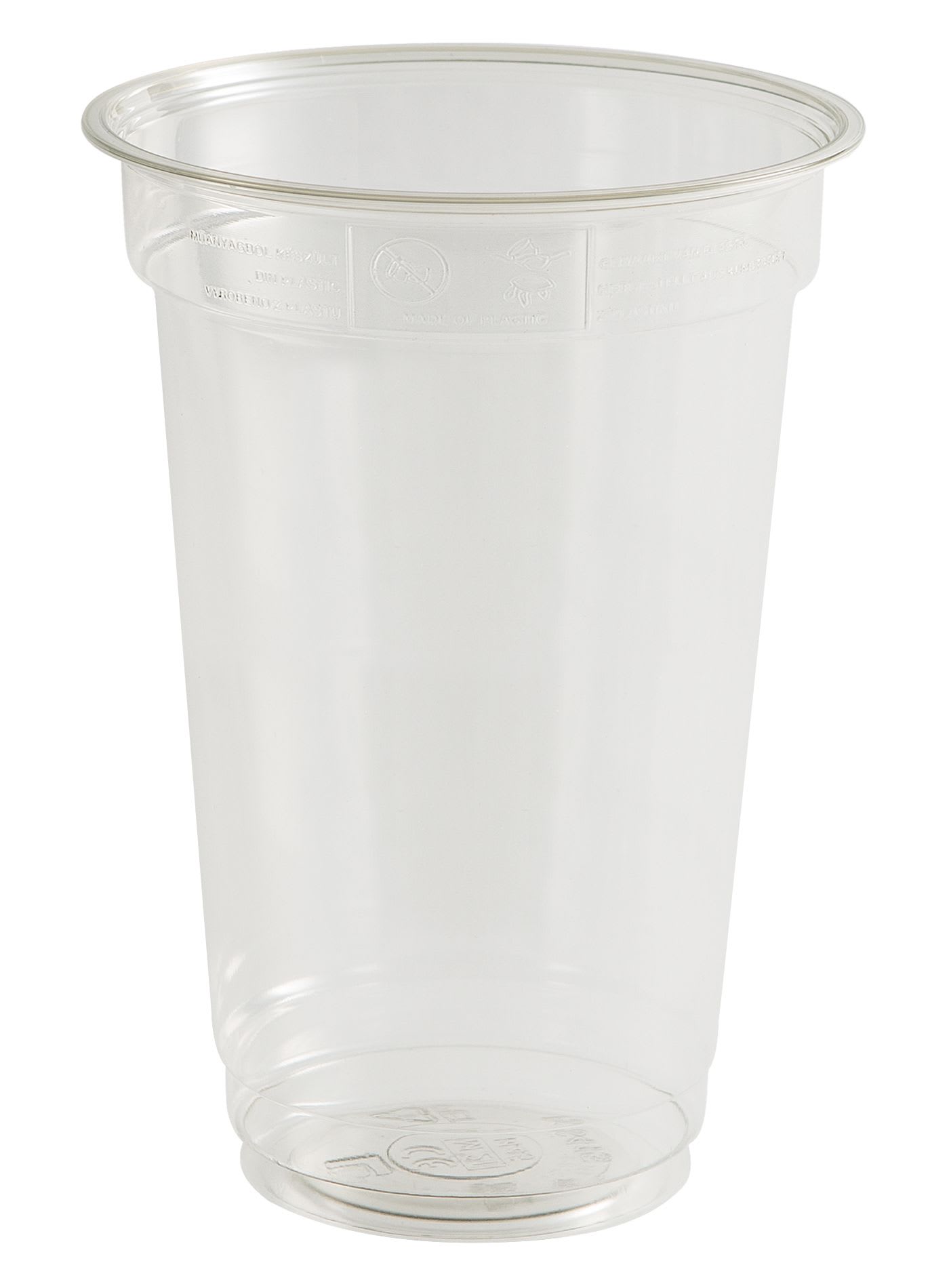 Glass plast 300/430ml RPET