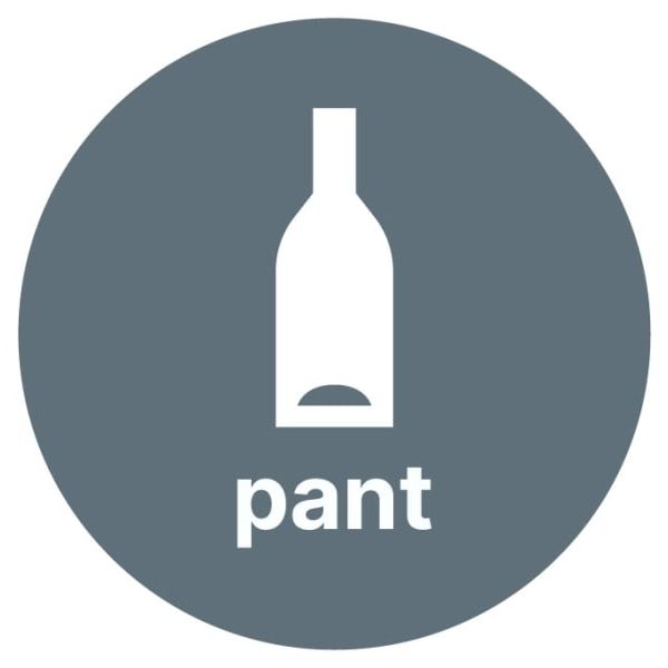 Etikett PV Pant Ø15cm