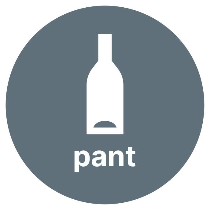 Etikett PV Pant Ø15cm